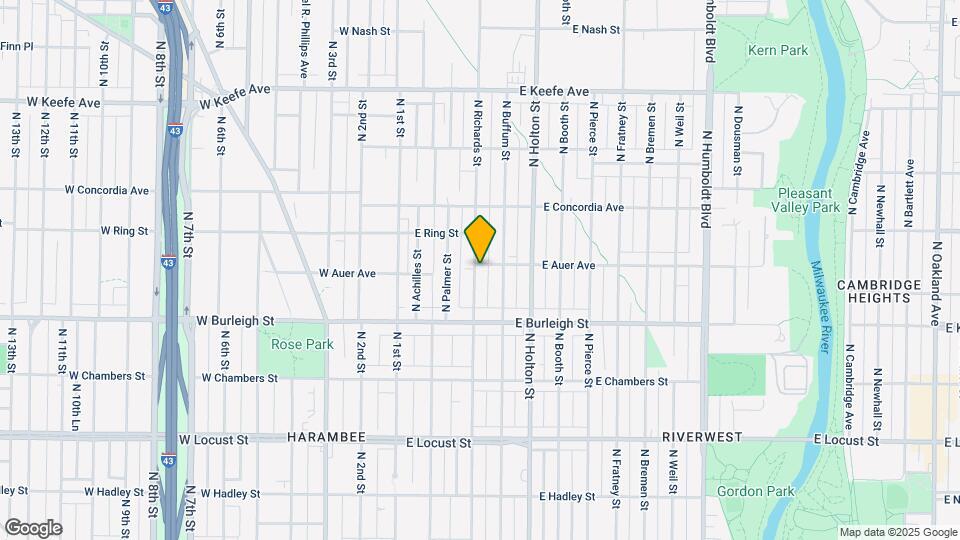 3176 N Richards St Map and Location Details