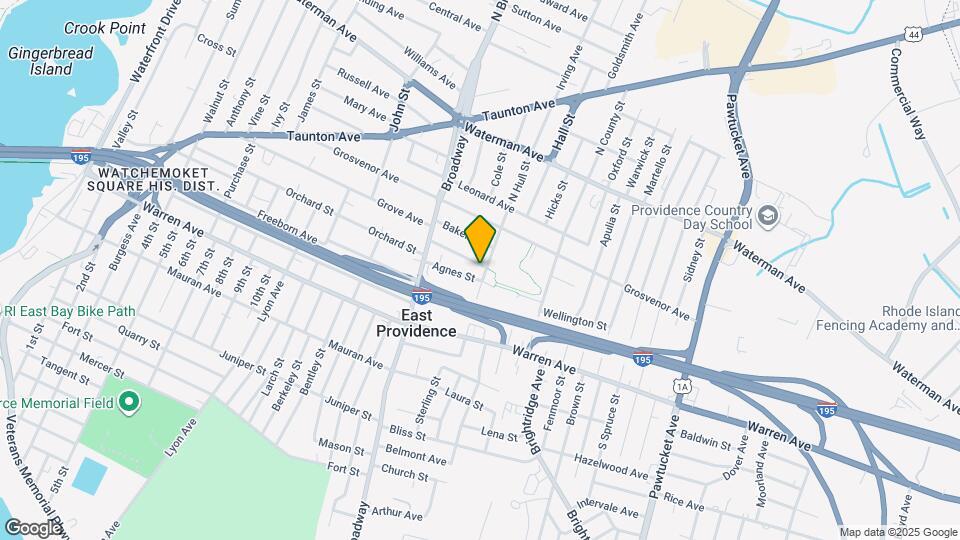 115 N Hull St, Unit 2nd floor Map and Location Details