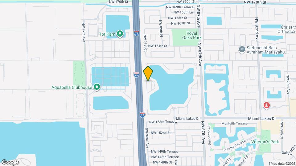 15841 NW 91st Ct Map and Location Details