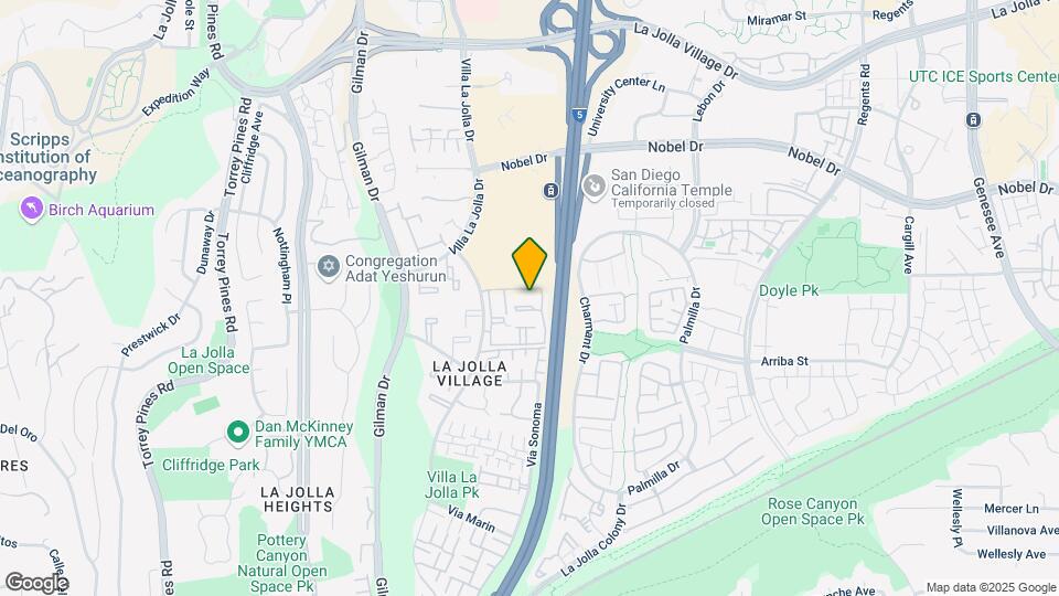 8621 Via Mallorca-Unit -F Map and Location Details