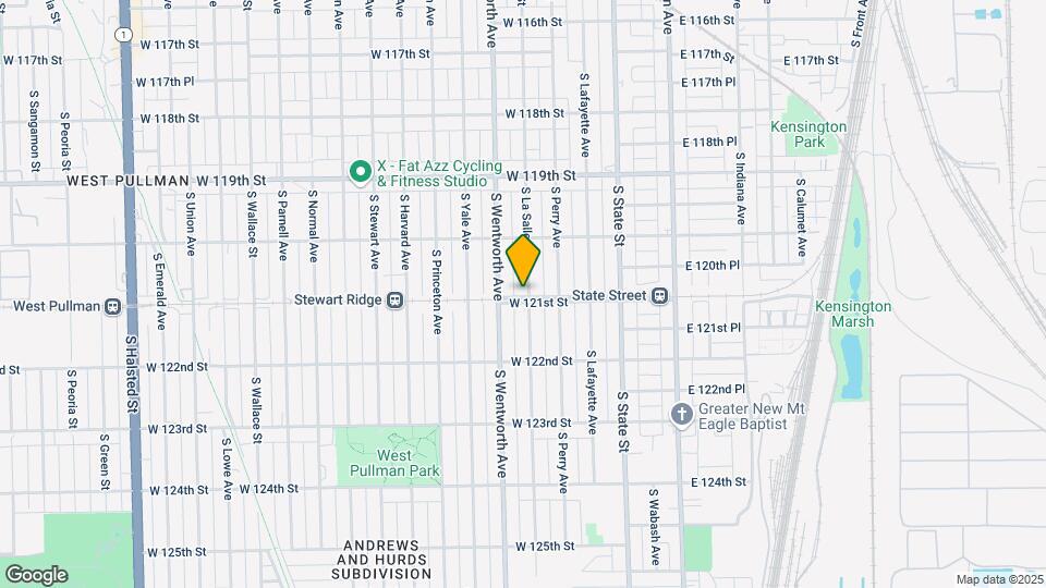 12056 S La Salle St Map and Location Details