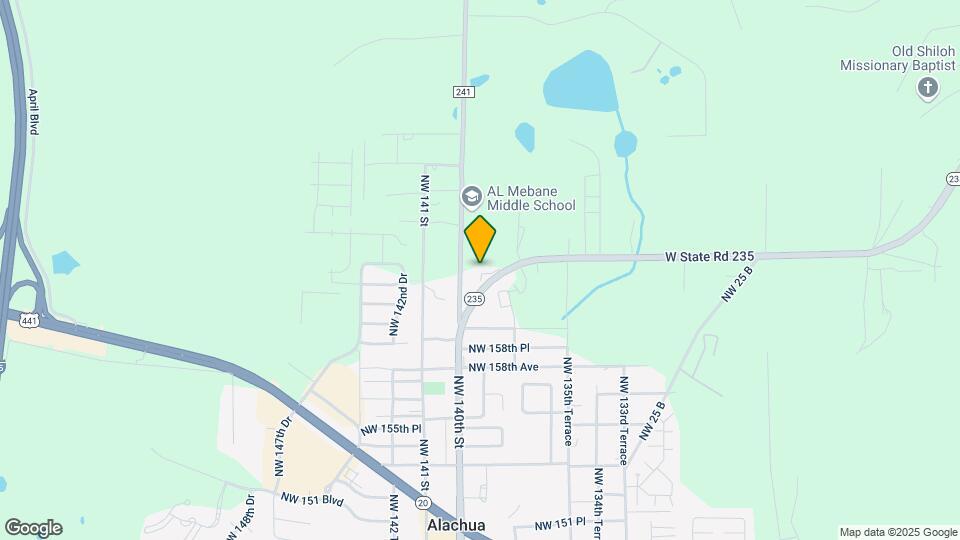 13810 W SR 235 Rd Mapa y Detalles de la Ubicación