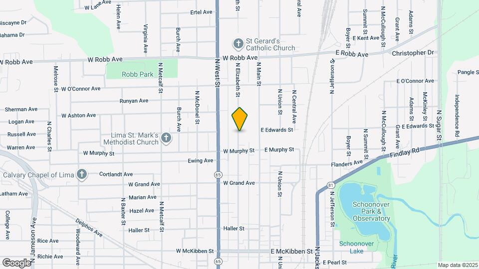 838 N Elizabeth St, Unit 838 Map and Location Details