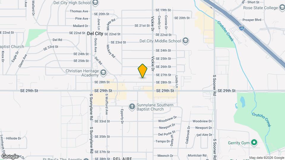 4613 SE 28th St Map and Location Details