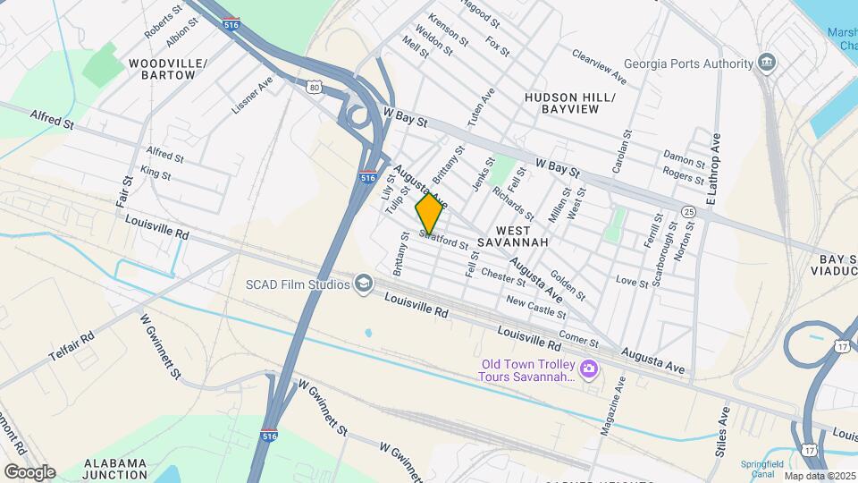 1711 Stratford St Map and Location Details