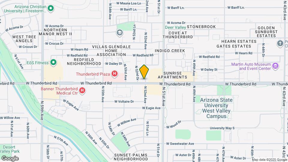 5201 W Calavar Rd Map and Location Details