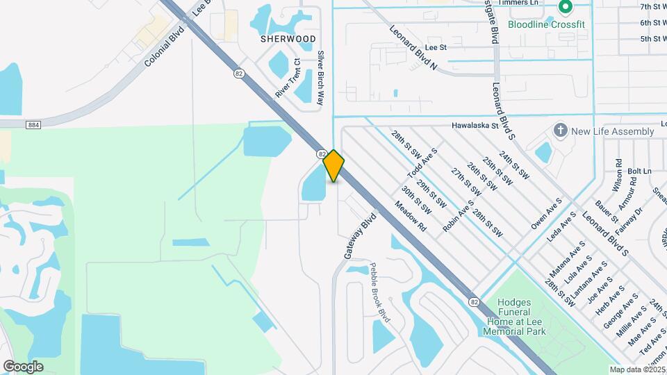 9410 Ivy Brook Run Map and Location Details