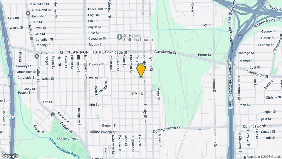 1508 Weiss St Map and Location Details