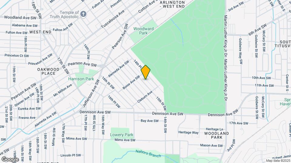 1225 15th St SW Map and Location Details