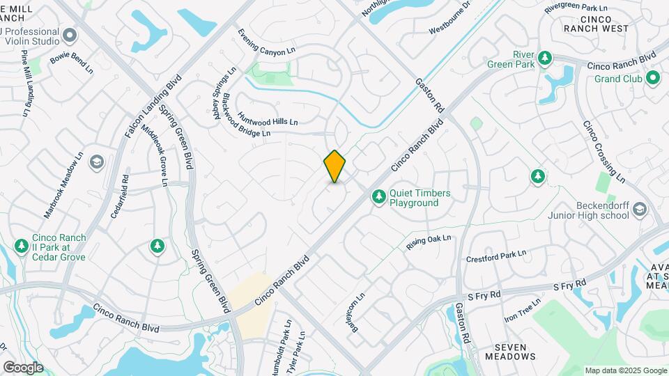 4907 Capesbrook Ct Mapa y Detalles de la Ubicación