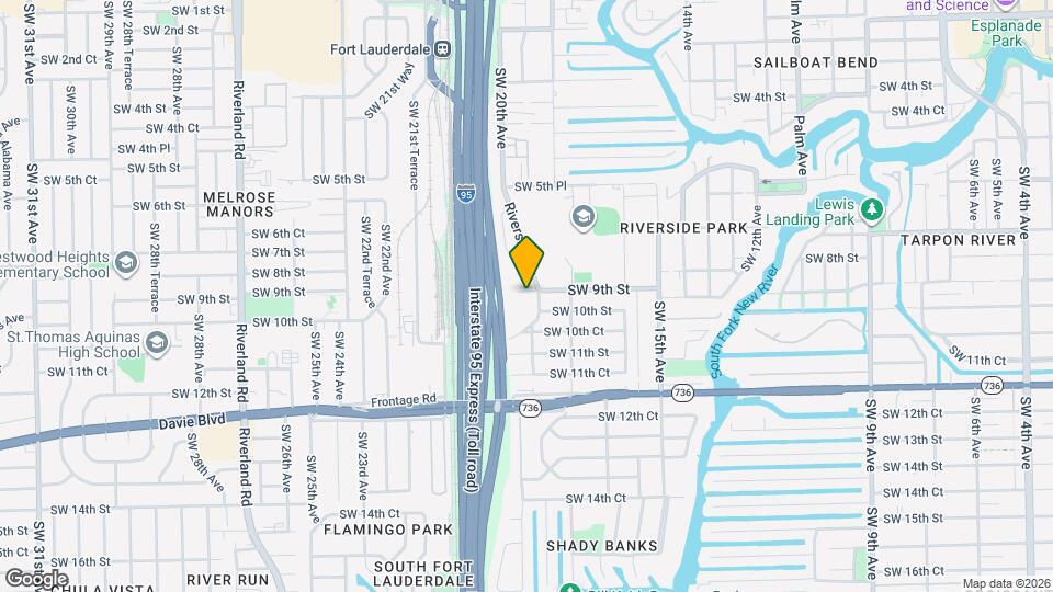 1990 SW 9th St Map and Location Details