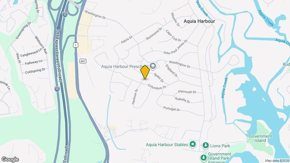 1101 Harbour Dr Map and Location Details