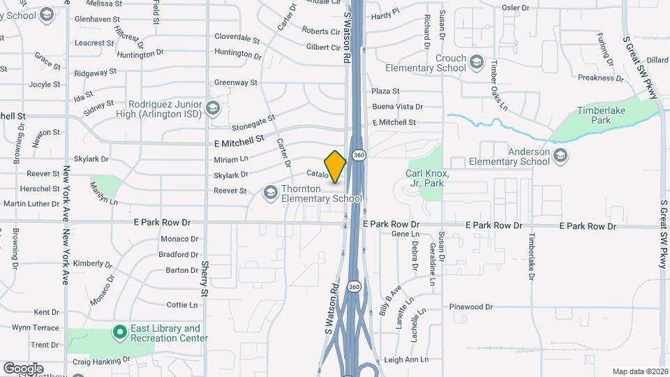 2509 Reever St Map and Location Details