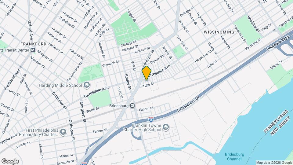 2126 Kennedy St Map and Location Details