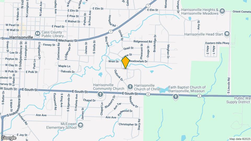 2201 Twin Oaks Dr Map and Location Details