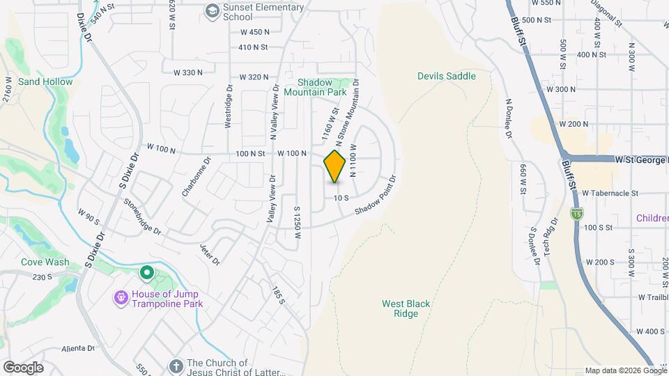 23 N Stone Mountain Dr Map and Location Details