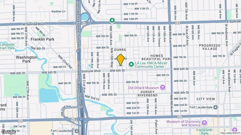 611 NW 15th Ave Map and Location Details