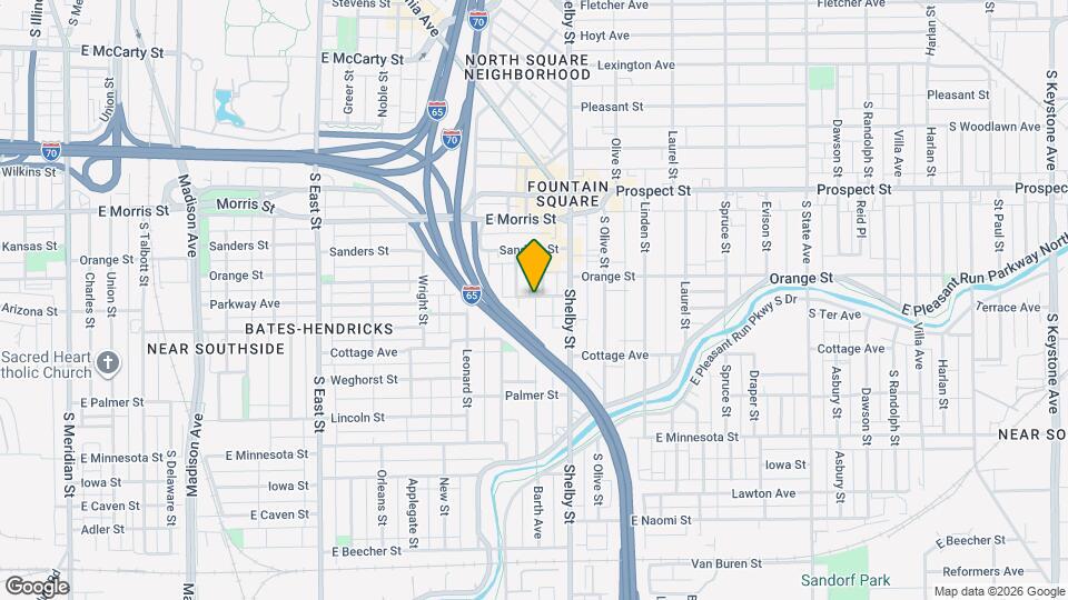 1340 Barth Ave Map and Location Details