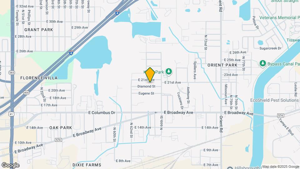 6412 Diamond St Map and Location Details