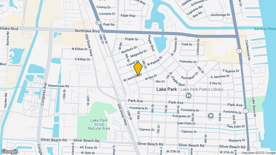854 W Jasmine Dr Map and Location Details