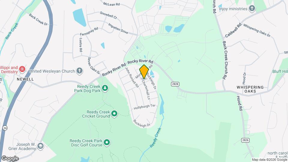 4628 Meadowfield Rd Map and Location Details