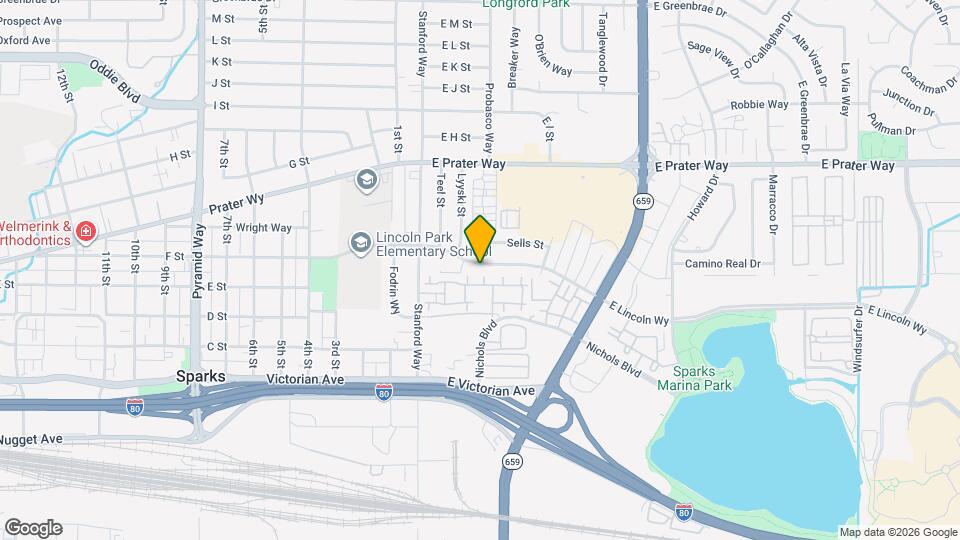 155 E Lincoln Way Map and Location Details