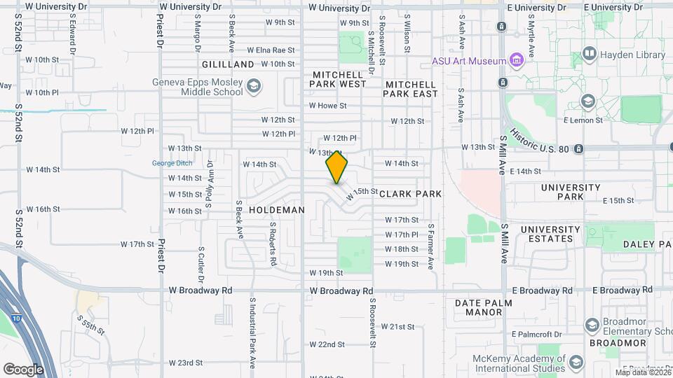 719 W Parkway Blvd Map and Location Details