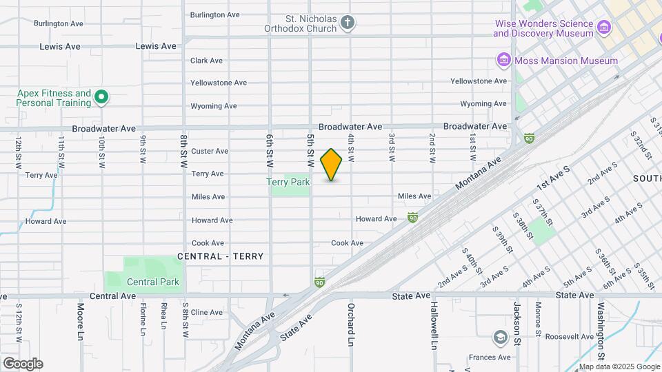 427 Miles Ave Map and Location Details