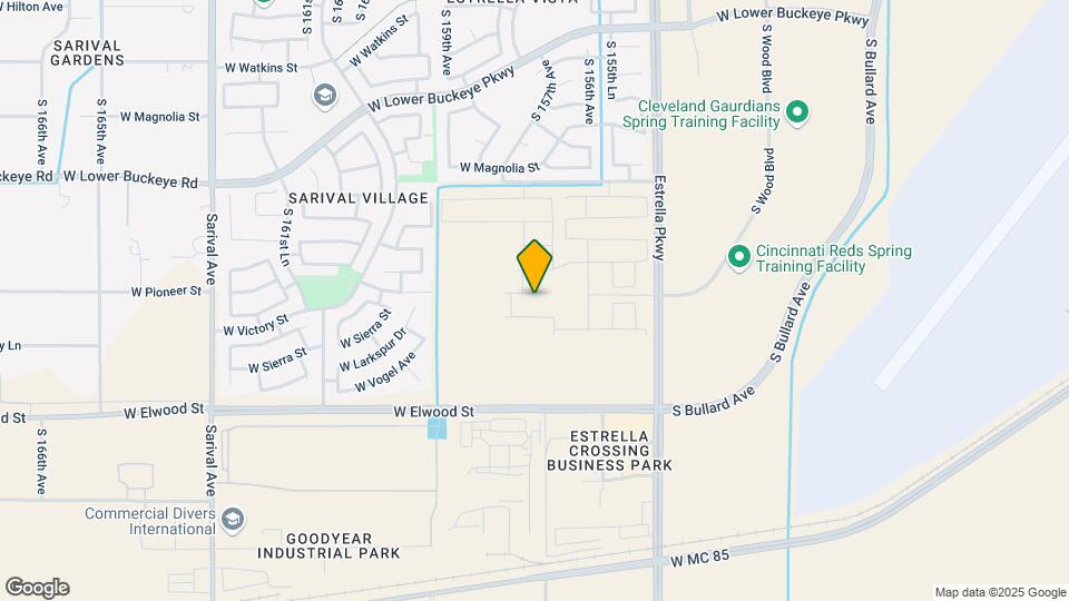 15763 W Pioneer St Map and Location Details