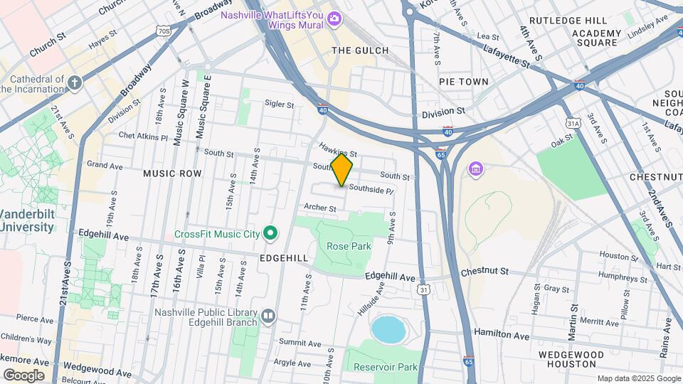 1002A Southside Ave Map and Location Details