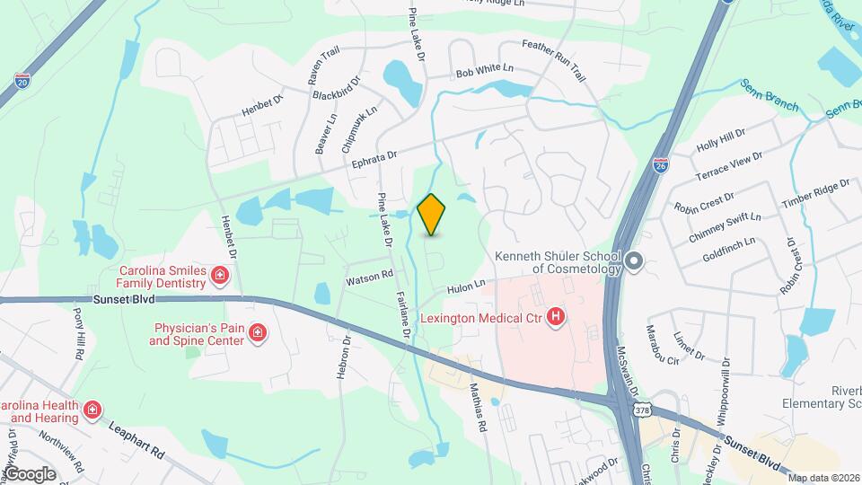 1181 Hulon Ln Map and Location Details