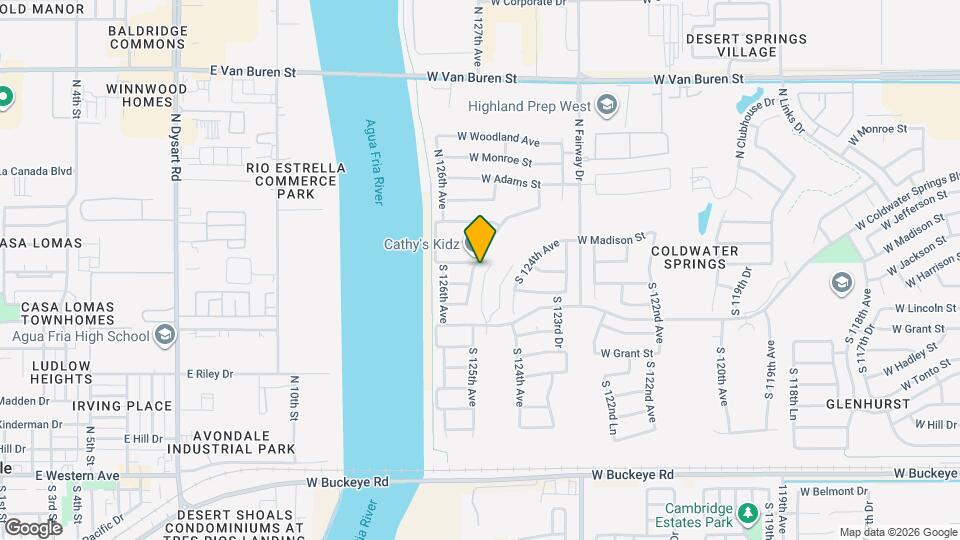 229 S 125th Ave Map and Location Details