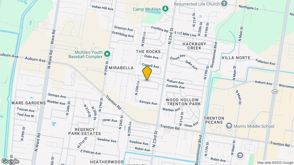 2421 Zenaida Ave Map and Location Details