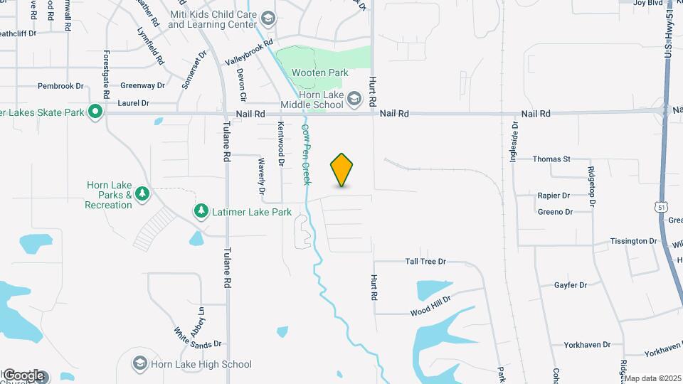2610 Waverly Dr Map and Location Details