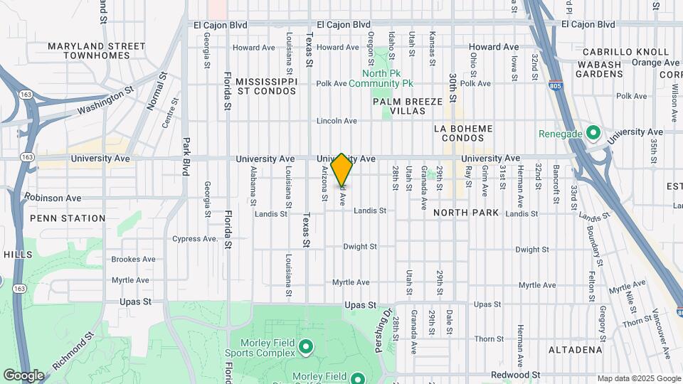 3763 Arnold Ave Map and Location Details