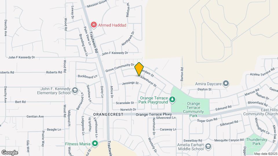 19555 Allenhurst St Map and Location Details