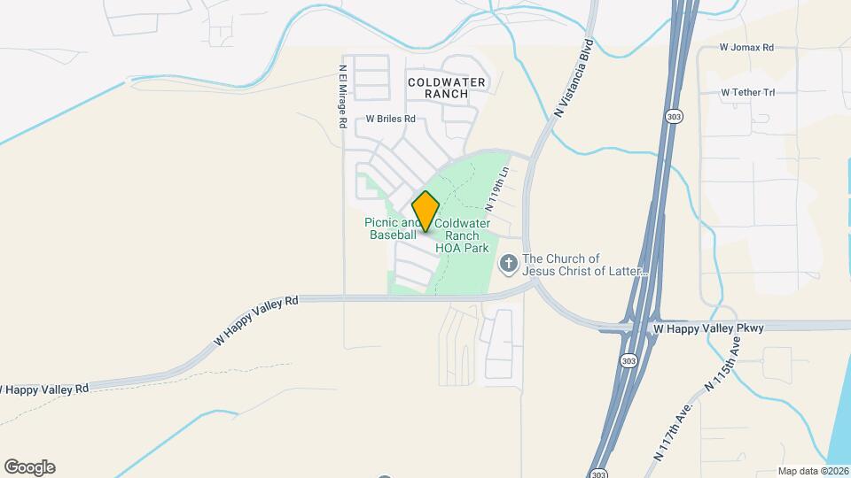 12041 W Cottontail Ln Map and Location Details