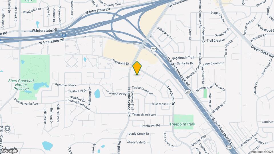 5109 Ridge Pointe Dr Map and Location Details