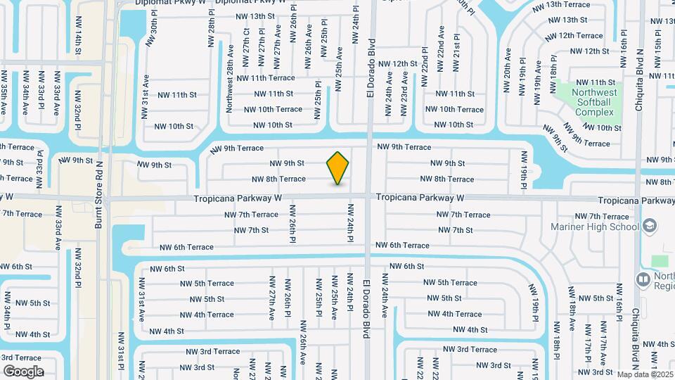 2427 Tropicana Parkway W Map and Location Details