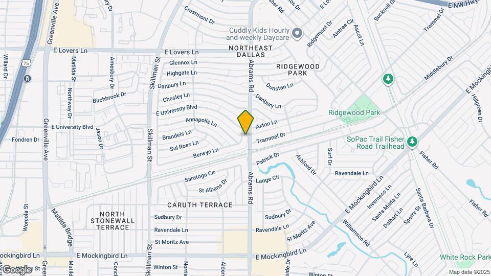 6348 Berwyn Ln Map and Location Details