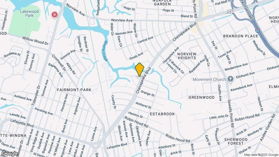 3557 Chesapeake Blvd Map and Location Details