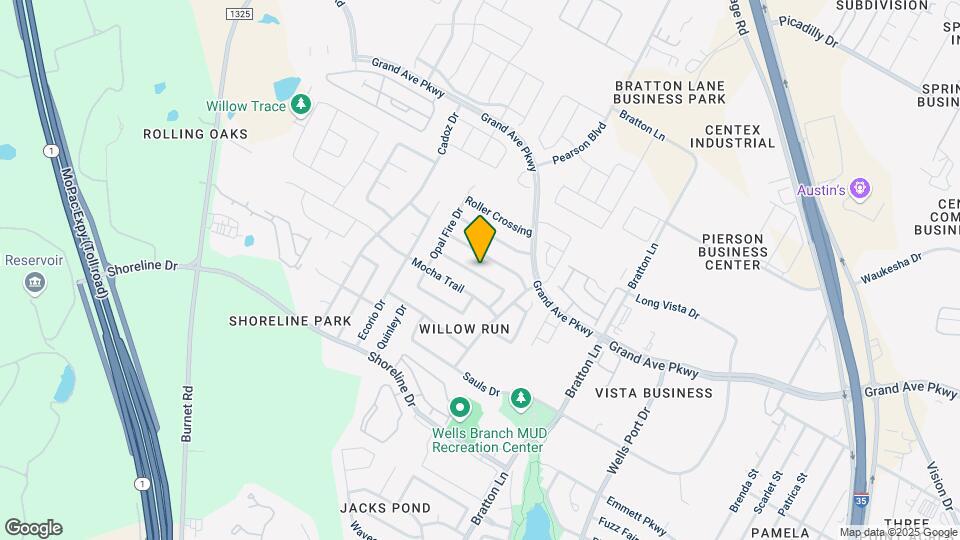 3412 Texas Topaz Dr Mapa y Detalles de la Ubicación