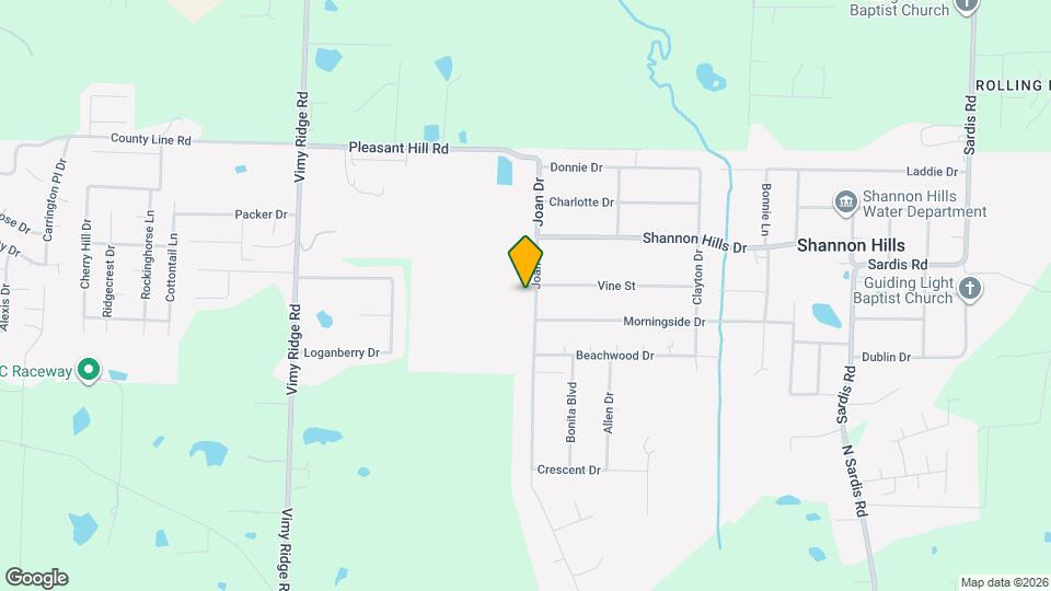 14166 Joan Dr Map and Location Details