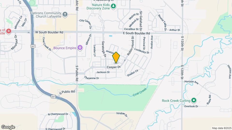 603 Casper Dr Map and Location Details