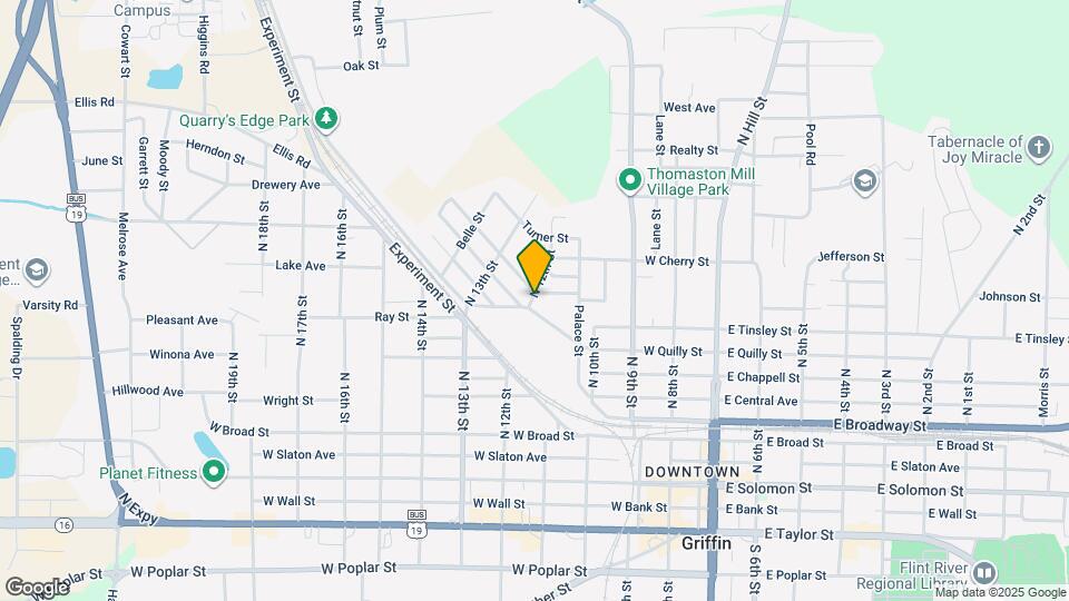 402 N 12th St Map and Location Details