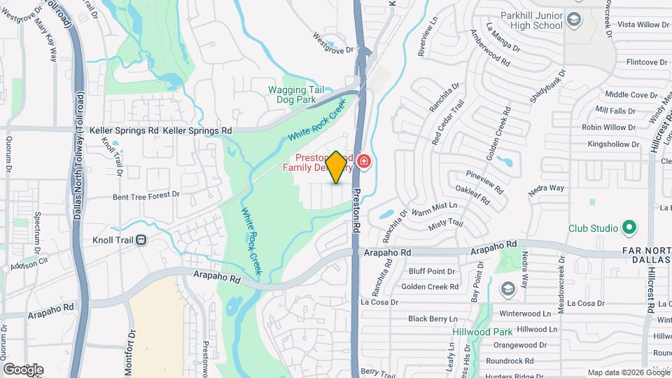 15924 Coolwood Dr Mapa y Detalles de la Ubicación
