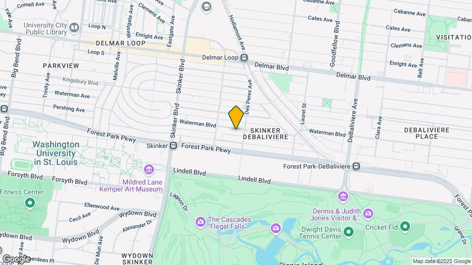 6016 Waterman Blvd Map and Location Details