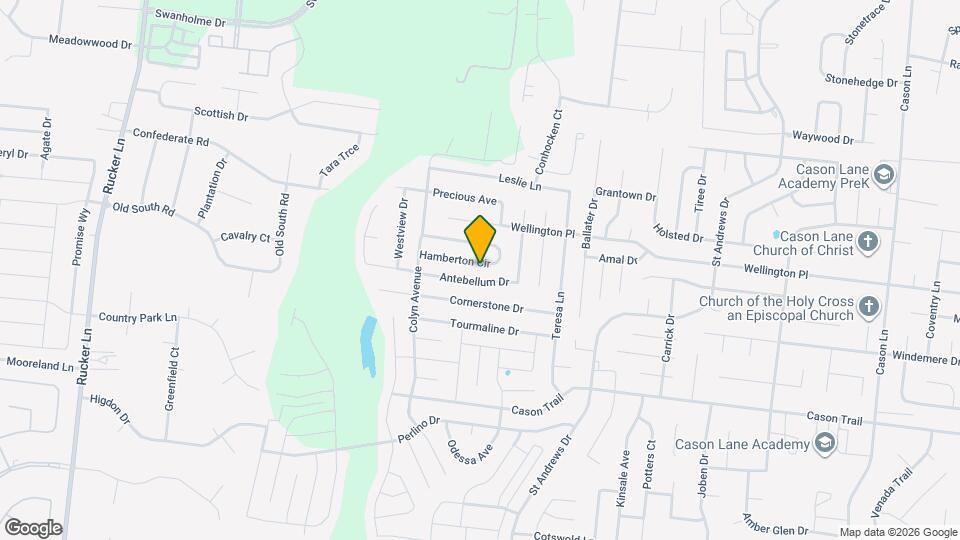 3342 Hamberton Cir Mapa y Detalles de la Ubicación