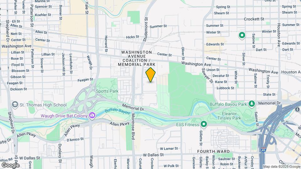 616 Memorial Heights Dr Map and Location Details