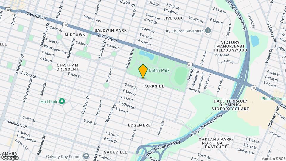 1219 Washington Ave Map and Location Details